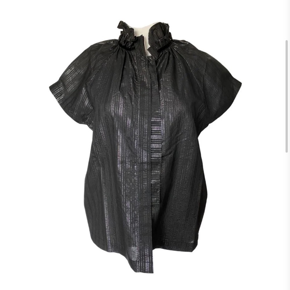 A Shirt Thing Stella Glitterati Gauze Shirt